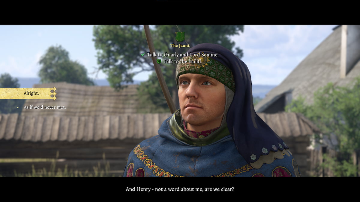 Talking to Bailiff