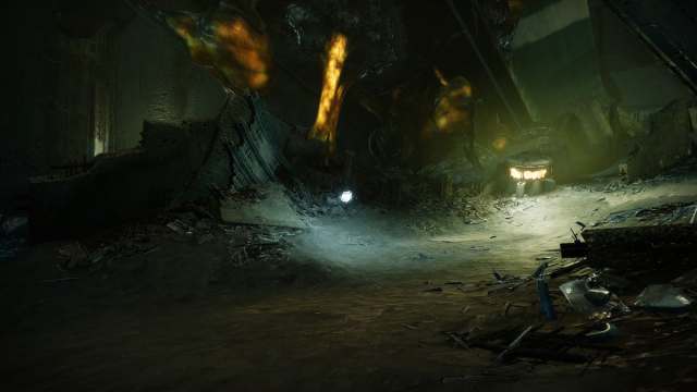 A floating ball of light in the Mausoleum in the Nether.