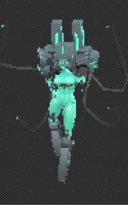 Full body shot of ULTRAKILL's Mindflayer