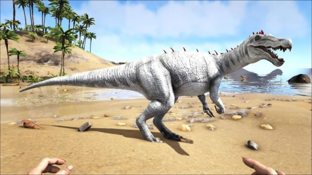 A Baryonyx in the wild.