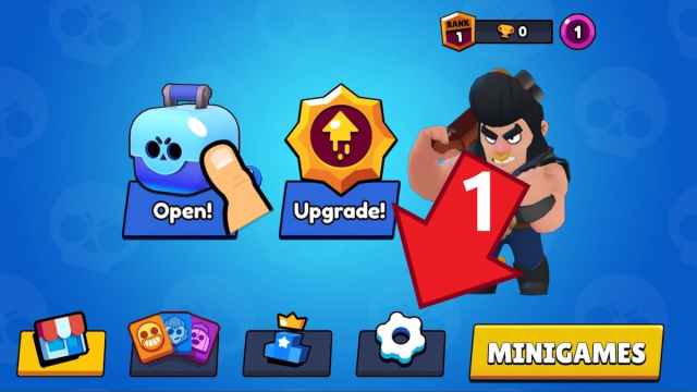 BRAWL BLITZ! Settings button