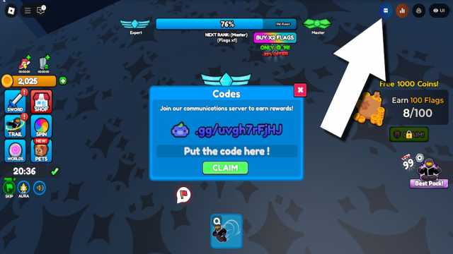 How to redeem Ninja Parkour codes.