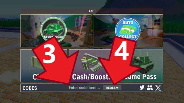 WWII Tycoon code redemption window