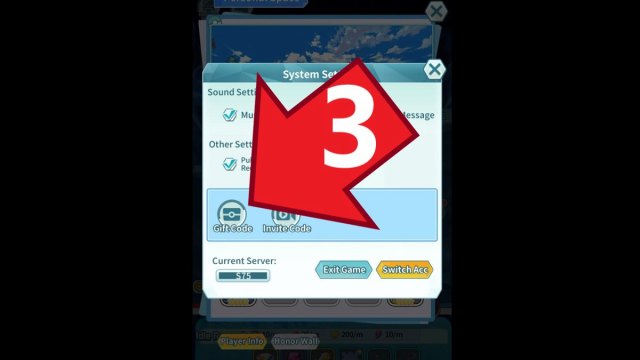 Pocket Gym Master Gift Code button