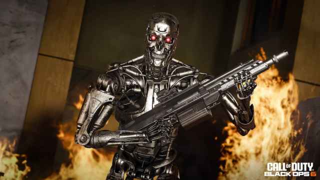Terminator robot in BO multiplayer