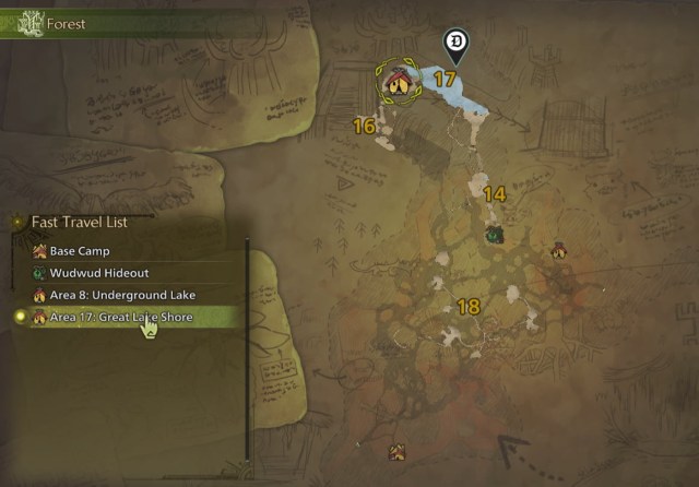 youll need to wait for late game to unlock area 17 where the squid hides