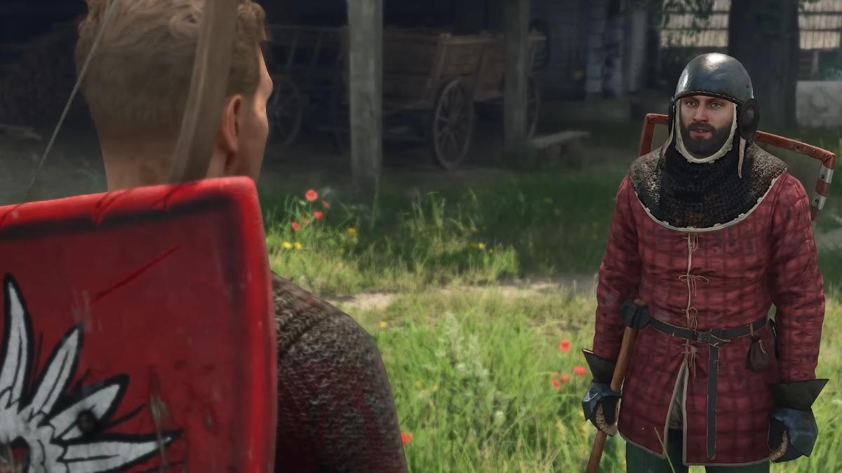 Kingdom Come Deliverance 2 henry speaking to a guard