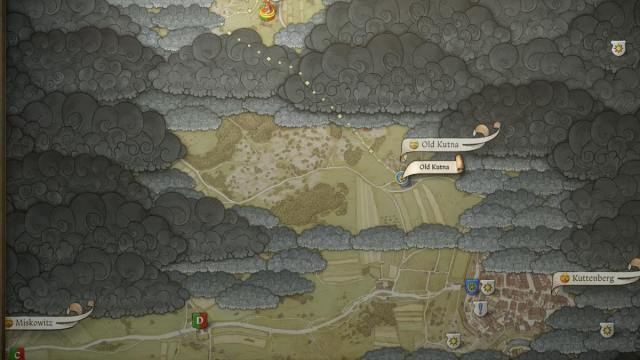 Kingdom Come Deliverance 2 map showing old kutna location