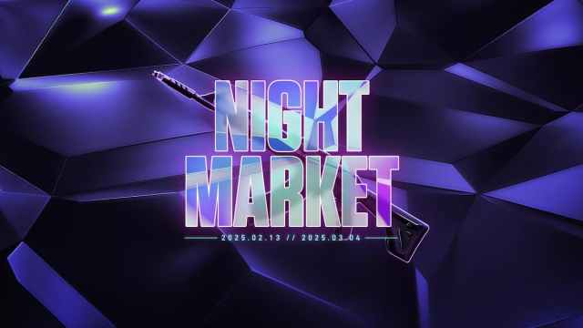 Night Market banner VALORANT V25, Act One