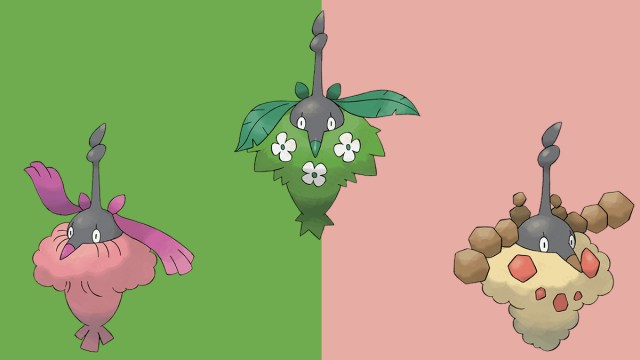 All Wormadam forms in Pokémon Go