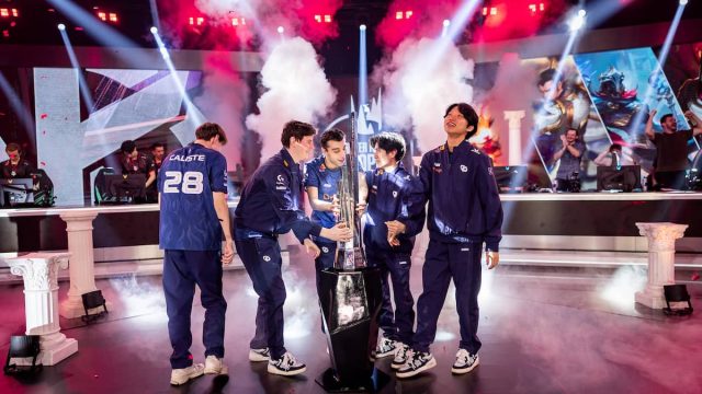 LEC EMEA 2025 Winter Split Finals at the Riot Games Arena on March 2, 2025 in Berlin, Germany.