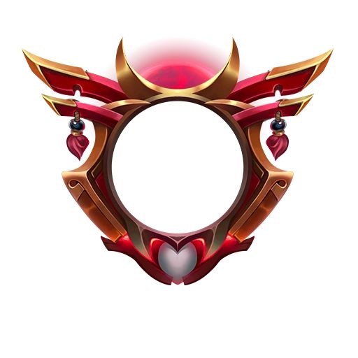 An image of the Blood Moon border from League of Legends. 