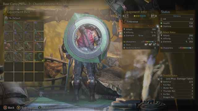 The Tilktreise Artisan Dual Blades weapon in Monster Hunter Wilds.