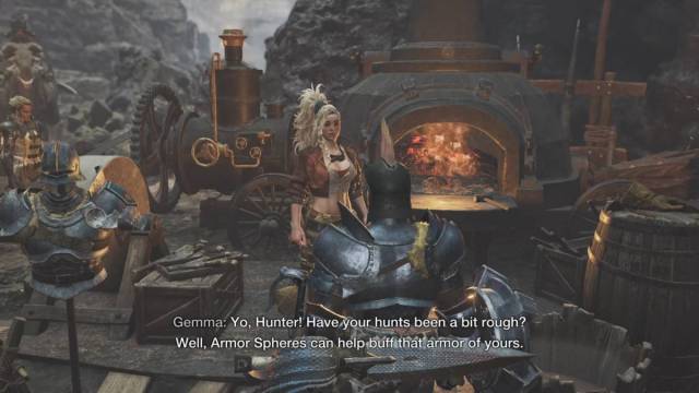 Gemma's Smithy in MH Wilds