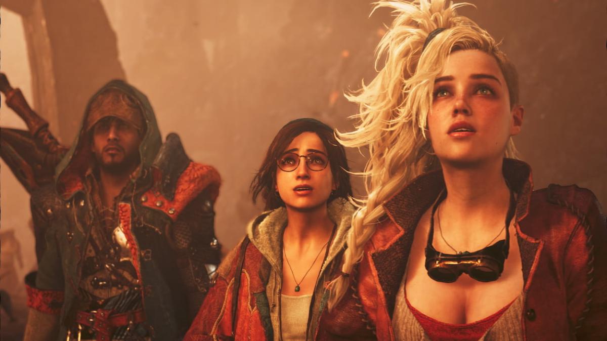 Image showing some main characters in Monster Hunter Wilds.
