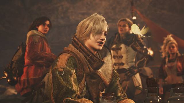 Image showing several main characters in Monster Hunter Wilds.