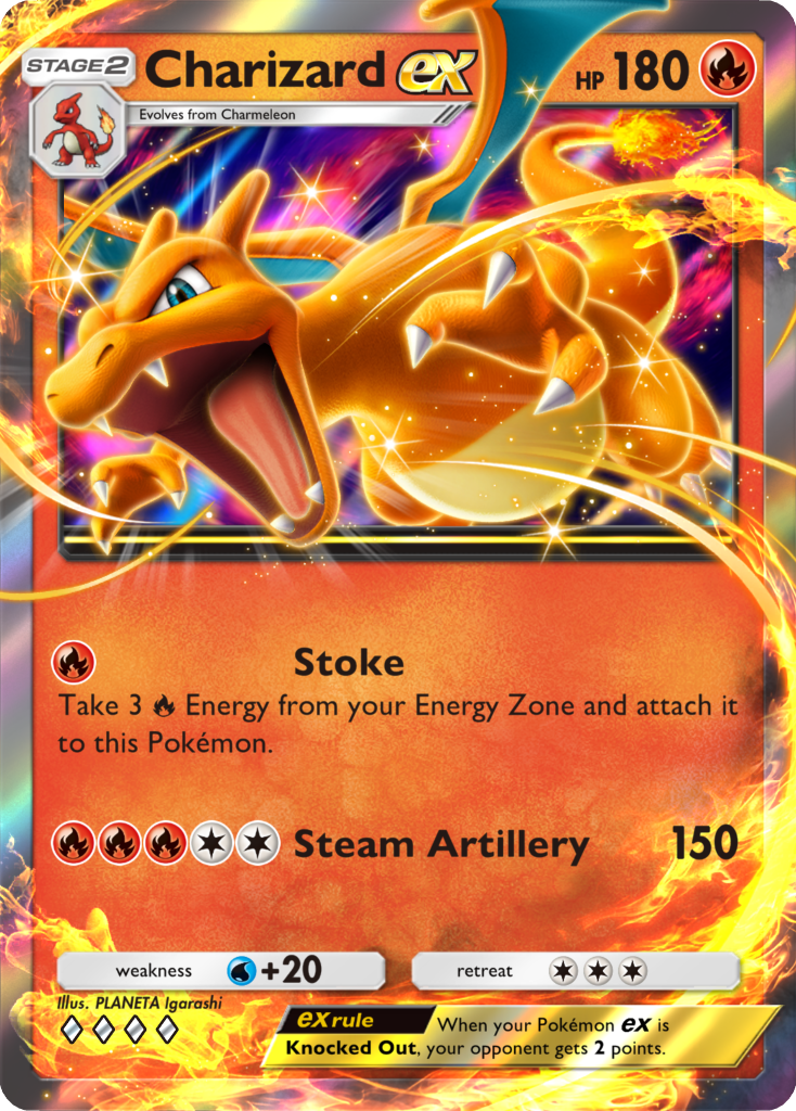 Charizard ex Pokémon TCG Pocket card