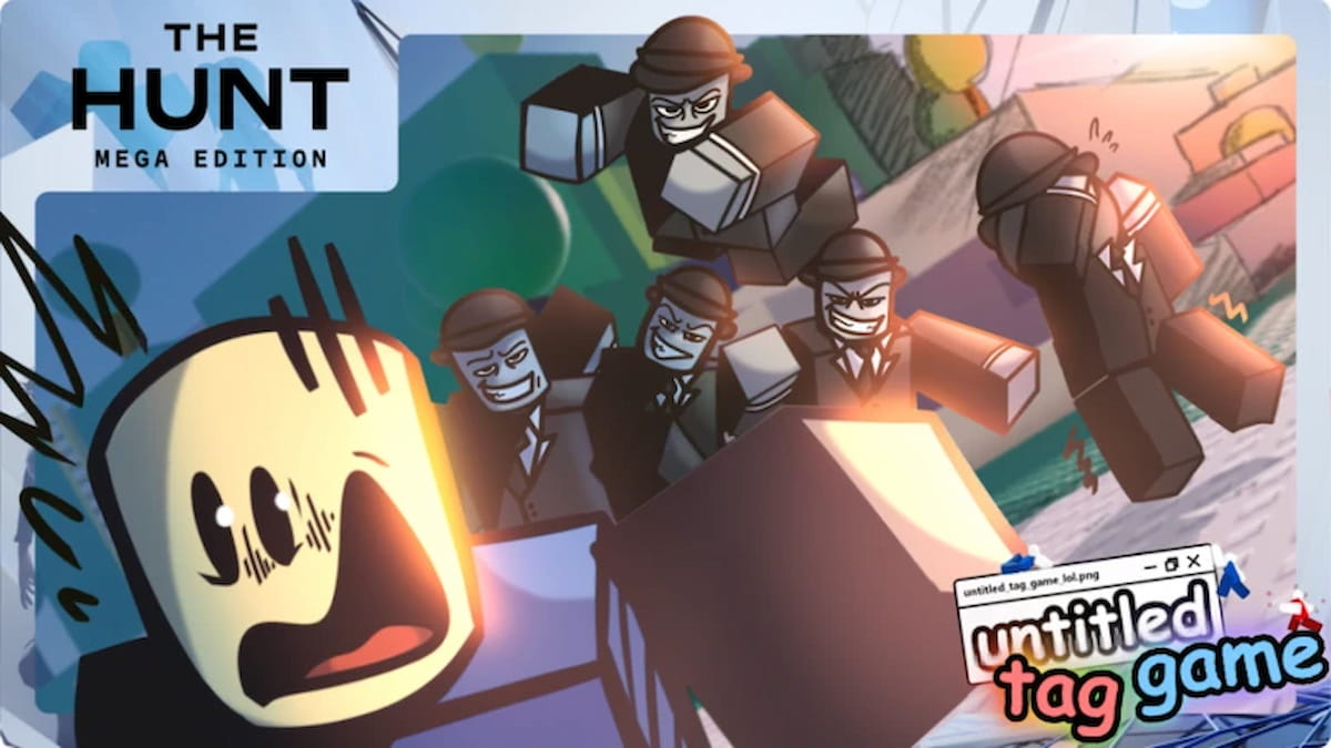 Picture showing the cover art for Untitled Tag Game on Roblox.