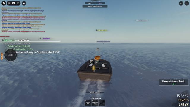 Sailing in Fisch