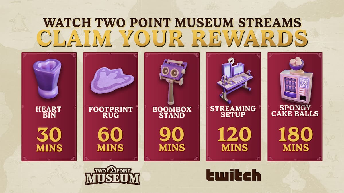two point museum twitch drops