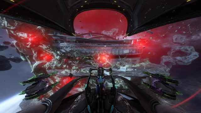 Player transitioning to Earth Proxima to participate in the Technocyte Coda Concert mission in Warframe