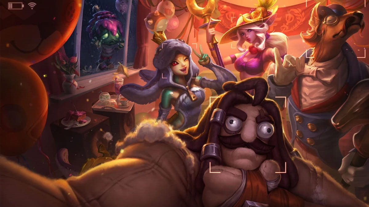 Picture showing Definitely not skins in in League of Legends.