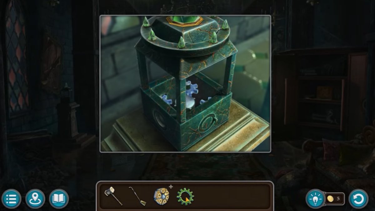 charge the crystal