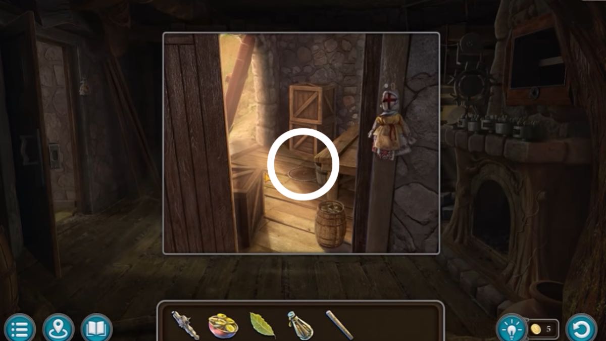 circular blade in the backroom
