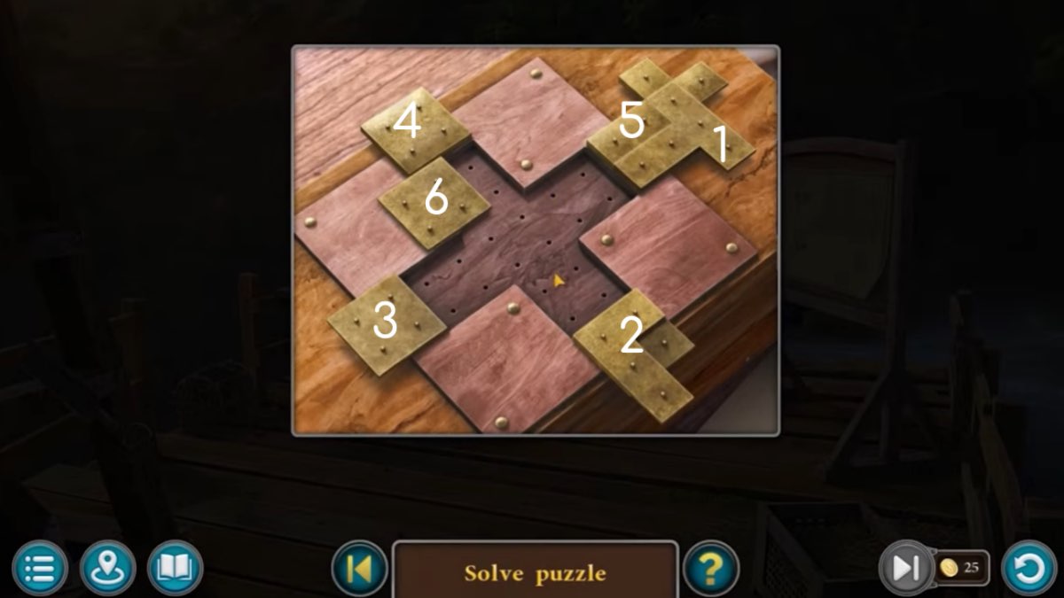 cross puzzle numbered