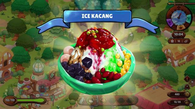 Making Ice Kacang in Cusineer.