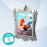 Fancy Chicken Painting in The Sims 4