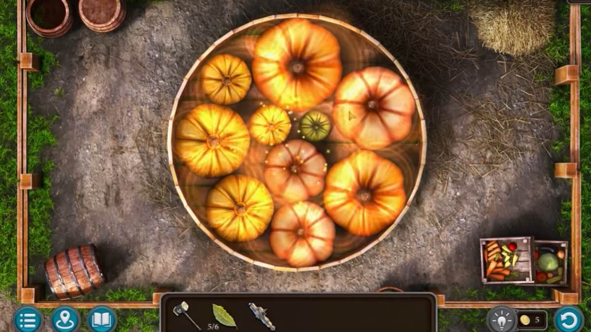 fit the pumpkin in the tub