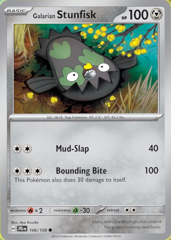 Galarian Stunfisk from Journey Together