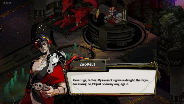 Zagreus in Hades (2020).