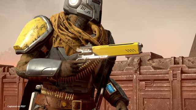 Talon revolver in Helldivers 2