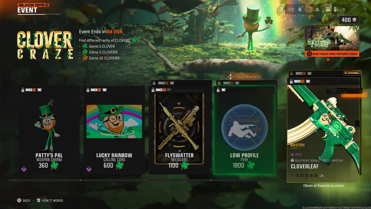 Low Profile Clover Craze perk in BO6