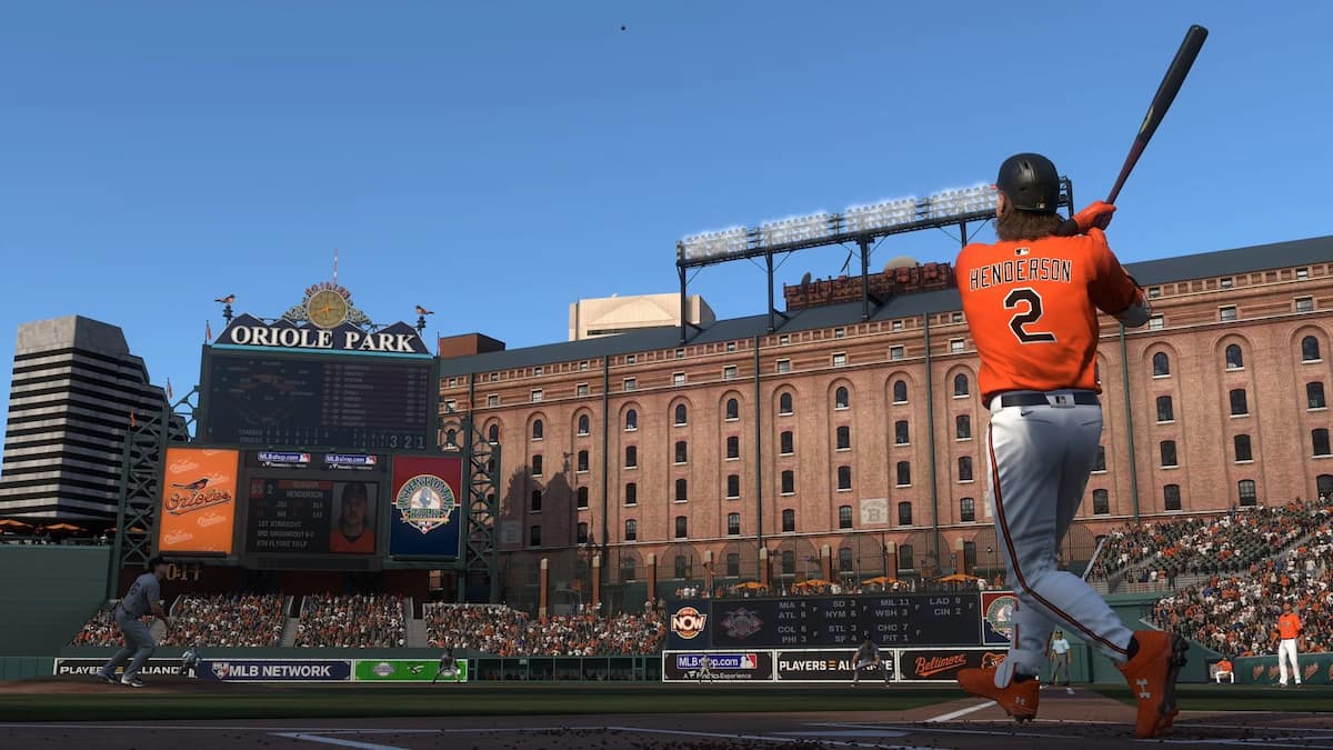 Gunnar Henderson home run in MLB The Show 25