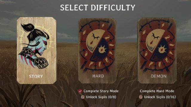 League of Legends the Demon's hand difficulty settings and locked sigil difficulties
