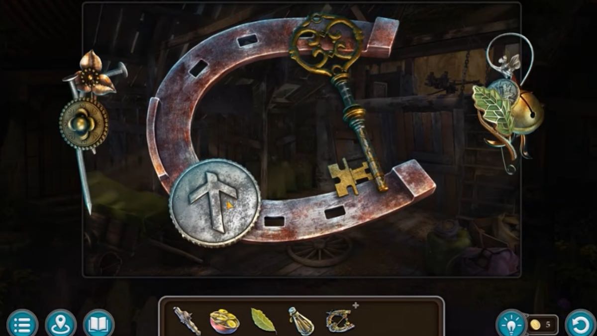 magnet with extra objects and key
