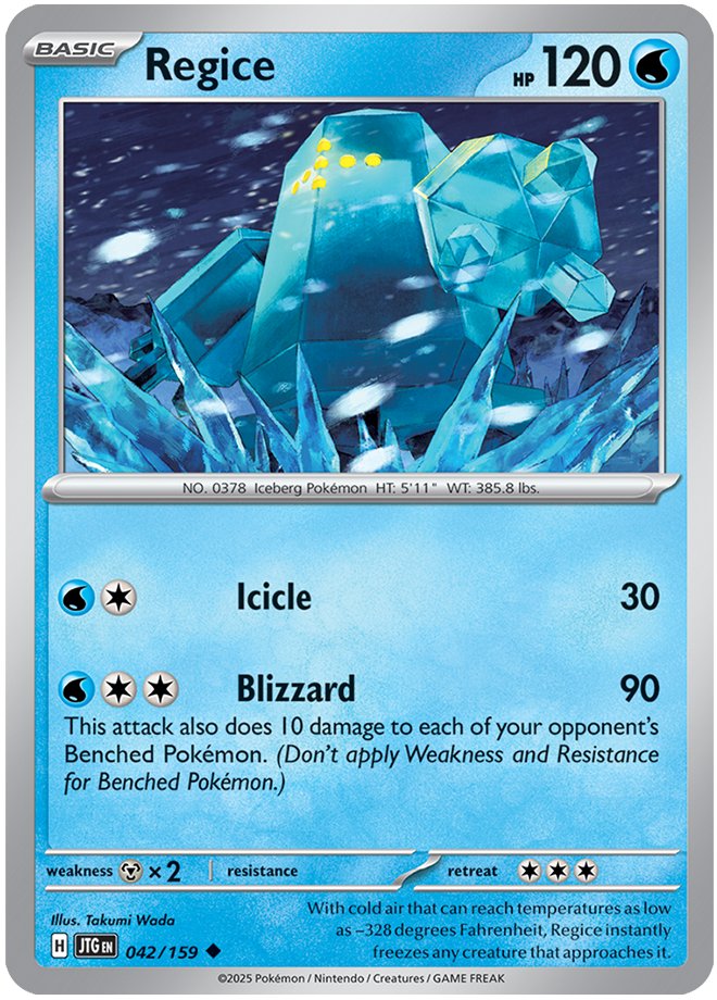 Regice from Journey Together