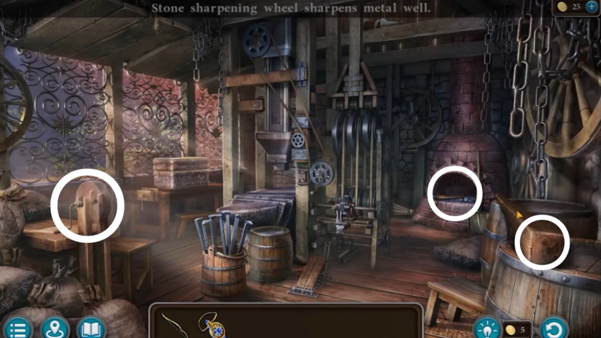 sharpening sword