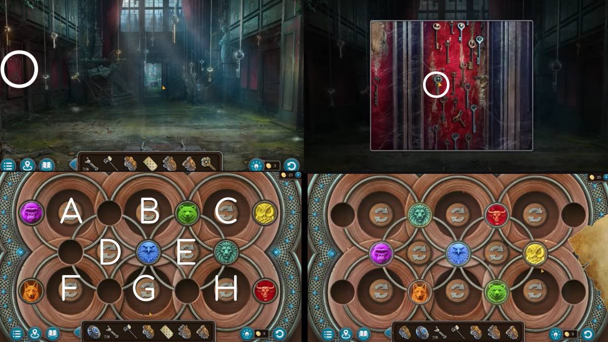 solving the animal token puzzle