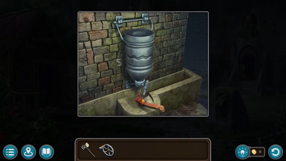 torch with fuel