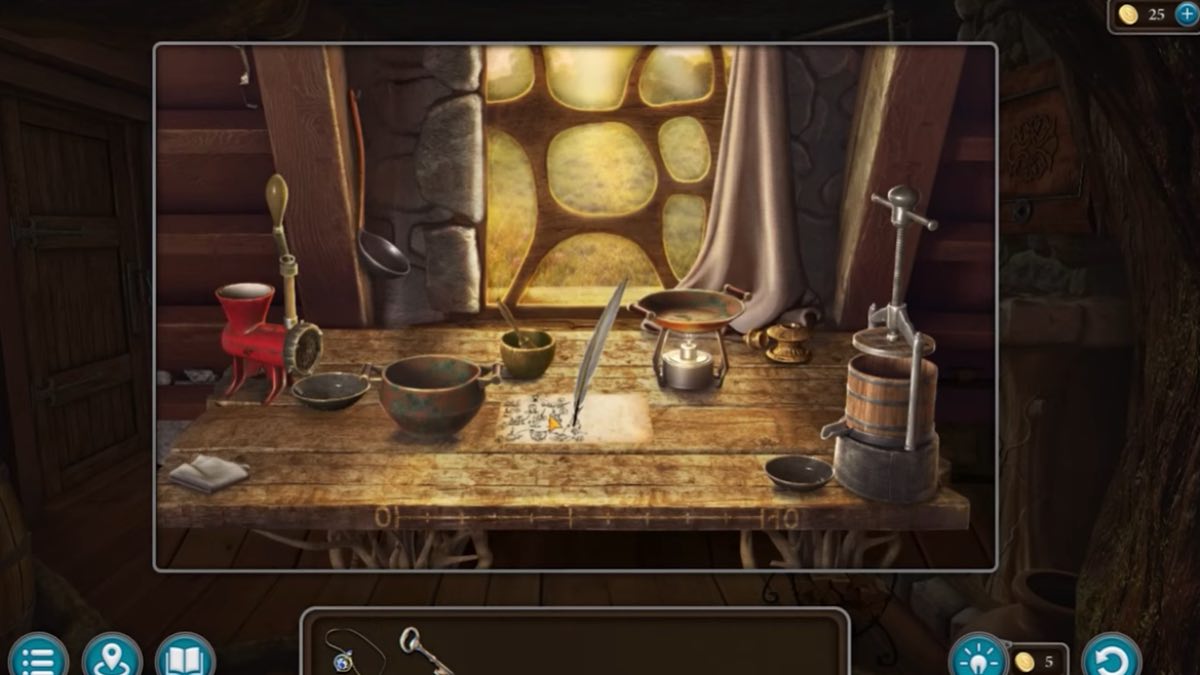 using the inkwell at the desk