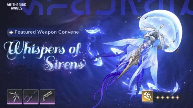 Wuthering Waves jelly fish appearance rectifier weapon