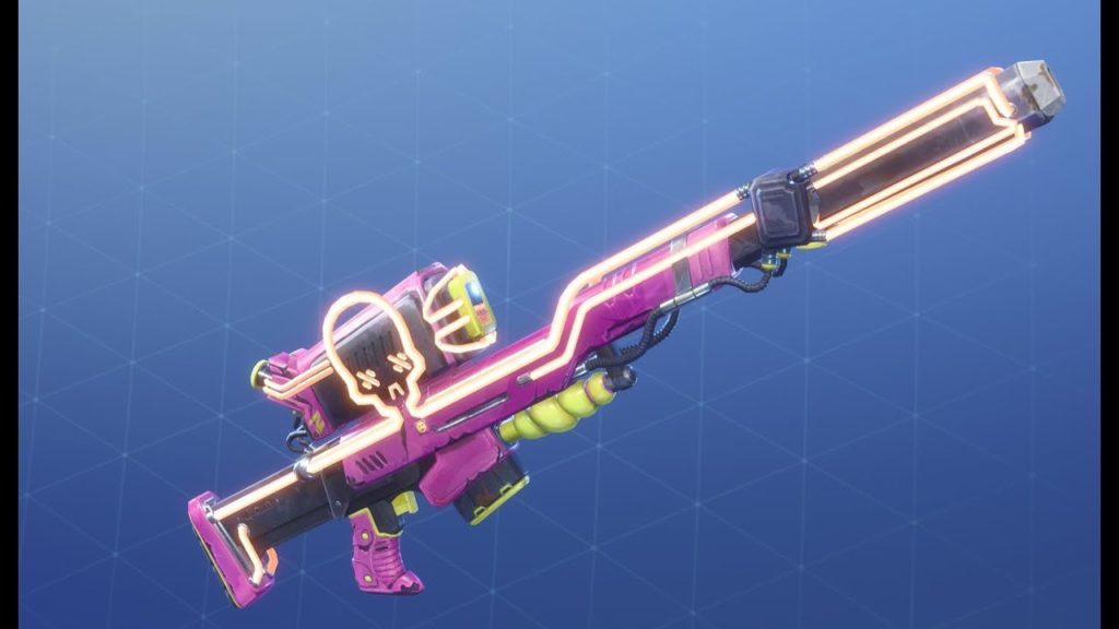 Neon sniper rifle in Fortnite is one of the best STW Fortnite weapons