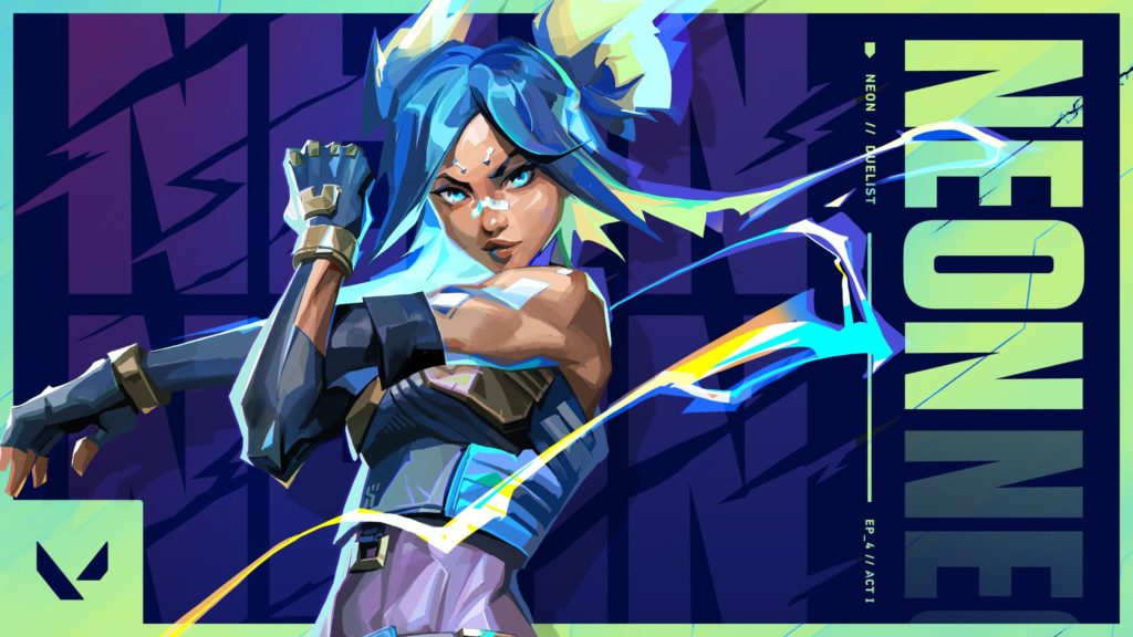 Neon agent in VALORANT.