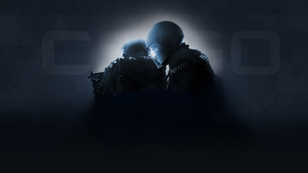 The classic CSGO splash art.