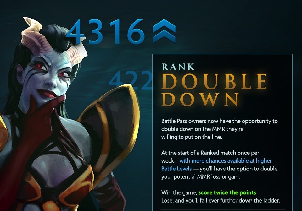Dota 2 Double Tokens explanation.