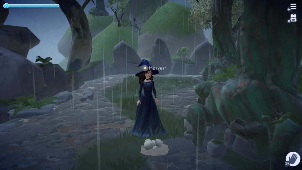 mushrooms in the glade of trust in disney dreamlight valley